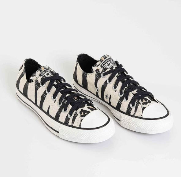 converse zebra plataforma